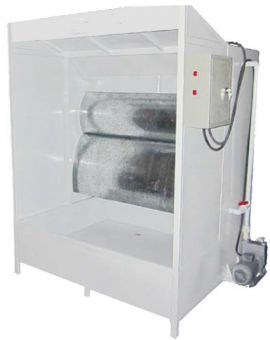 Water curtain machine